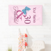 素晴らしい30歳の誕生日 横断幕 (インサイチュ)