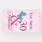 素晴らしい30歳の誕生日 横断幕 (横)