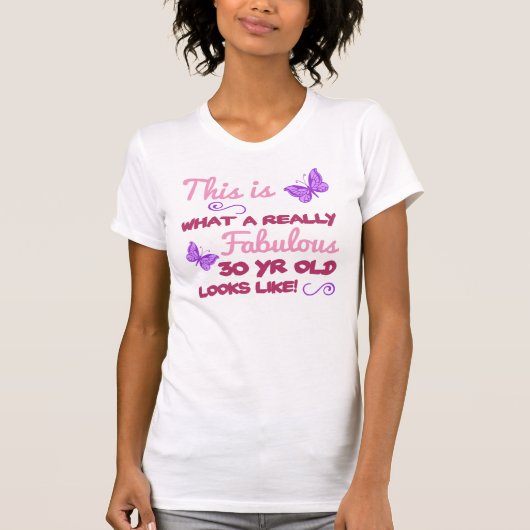 素晴らしい30歳の誕生日 Tシャツ (正面)