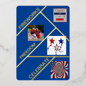 「素晴らしい4番目の願い」フラットフォイルカード 箔シーズンカード (正面)