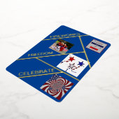 「素晴らしい4番目の願い」フラットフォイルカード 箔シーズンカード (回転した状態)