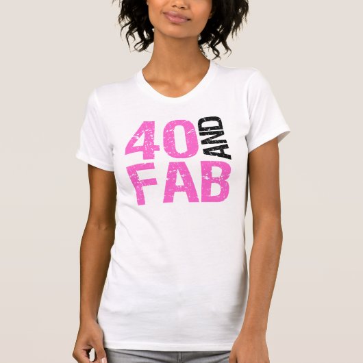 素晴らしい40歳の誕生日 Tシャツ (正面)