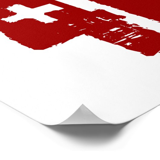 素晴らしい40誕生日パーティバナー名前をカスタムする ポスター (角)