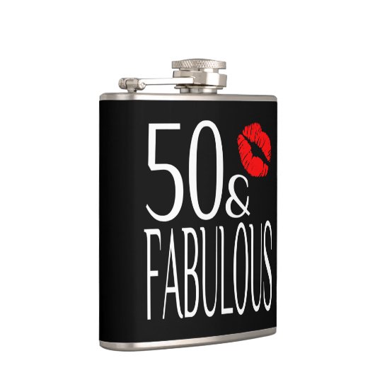 素晴らしい50歳 フラスク (右)