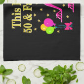 素晴らしい50番目のファッションシュークイーンデザイン キッチンタオル (折り畳み)