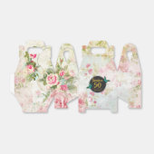 素晴らしい50蝶オンヴィンテージコラージュ フェイバーボックス (折り畳みなし)