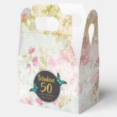 素晴らしい50蝶オンヴィンテージコラージュ フェイバーボックス (オープン)