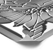 素晴らしい50 Divaアールデコ誕生日バナーポスター ポスター (角)