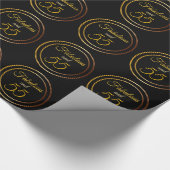 素晴らしい55誕生日 ラッピングペーパー (角)