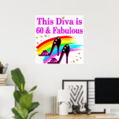 素晴らしい60年の古いショークイーン ポスター (ホームオフィス)