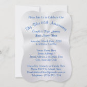 素晴らしい65周年結婚記念日の招待状 招待状 (裏面)