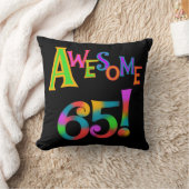 素晴らしい65枚の誕生日のTシャツおよびギフト クッション (ブランケット)