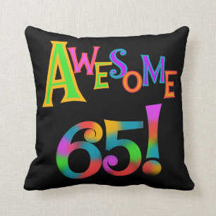 素晴らしい65枚の誕生日のTシャツおよびギフト クッション