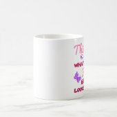 素晴らしい65誕生日 コーヒーマグカップ (中央)