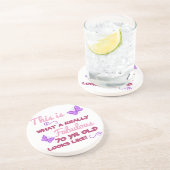 素晴らしい70誕生日 コースター (側面)