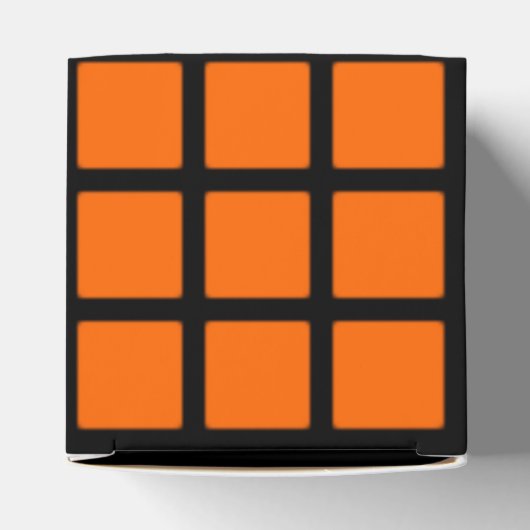 素晴らしい80のレトロカラフルパーティーキューブ フェイバーボックス (上部)