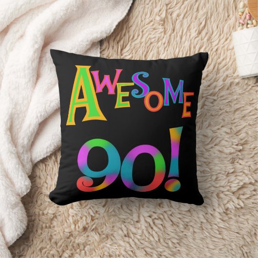 素晴らしい90枚の誕生日のTシャツおよびGifs クッション (ブランケット)