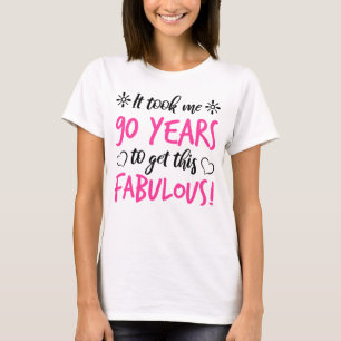 素晴らしい90誕生日 Tシャツ