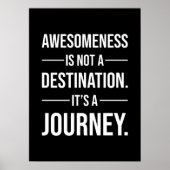 素晴らしい – おもしろいジム、ハッスル、成功 ポスター (正面)