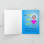 素晴らしい カード (内部)