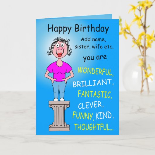 素晴らしい カード (黄色い花)