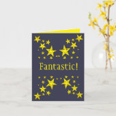 素晴らしい！カード カード (黄色い花)