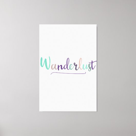 素晴らしい キャンバスプリント (正面)