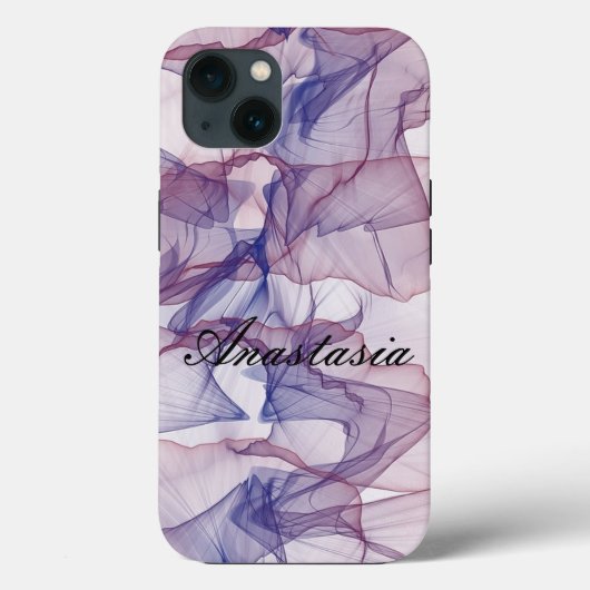 素晴らしい、クール、あなたの名前とパープル Case-Mate iPhoneケース (裏面)