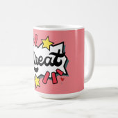 素晴らしい コーヒーマグカップ (正面右)