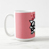 素晴らしい コーヒーマグカップ (左)