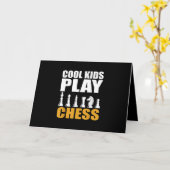 素晴らしい チェス キッズ チェス ピース 女の子 男の子 カード (黄色い花)