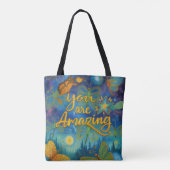 素晴らしい トートバッグ (裏面)