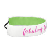 「素晴らしい」ヘアバンド アスレチックヘッドバンド (左)