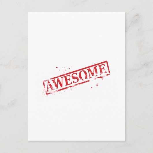 素晴らしい ポストカード (正面)