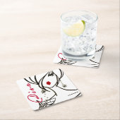 素晴らしい「マルティニ・ディヴァ」 スクエアペーパーコースター (インサイチュ)