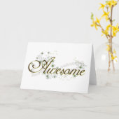 「素晴らしい」メッセージカード カード (黄色い花)