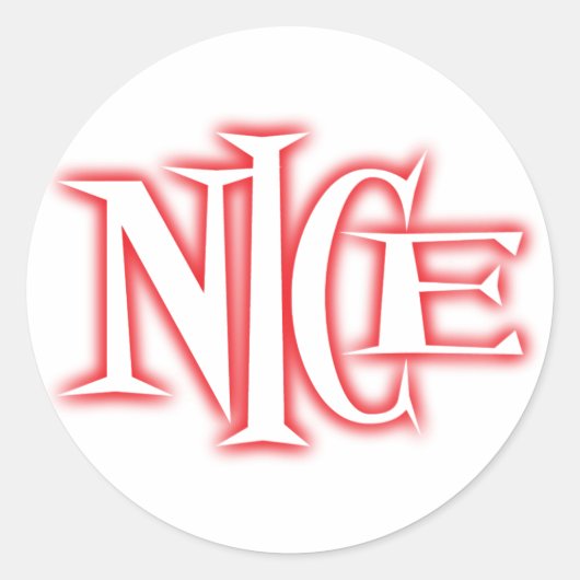 素晴らしい ラウンドシール (正面)