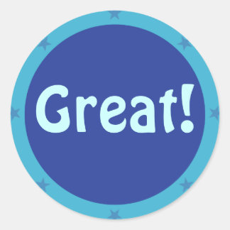 素晴らしい-先生のステッカーシリーズ ラウンドシール