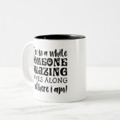 素晴らしい、時々の素晴らしい来人 ツートーンマグカップ (正面左)