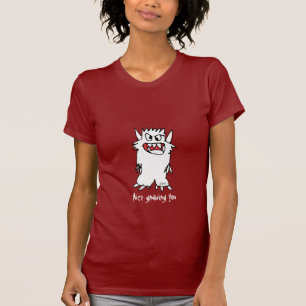 素晴らしい-漫画モンスターかじります Tシャツ