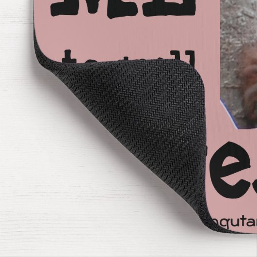 素晴らしい: 私がそれを綴ることを必要とします マウスパッド (コーナー)