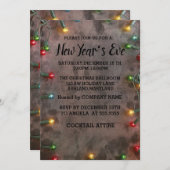 素晴らしい、素晴らしい球根新年招待状 招待状 (正面/裏面)