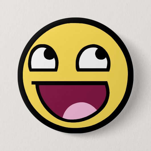 素晴らしい 缶バッジ (正面)