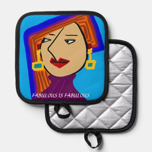 素晴らしい 鍋敷き (正面/裏面)