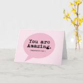 素晴らしい – 7空白の" x 5インチグリーティングカード カード (黄色い花)