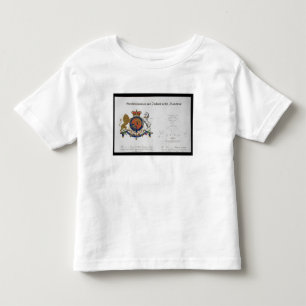 素晴らしいBのイギリスの王の頂上 トドラーTシャツ