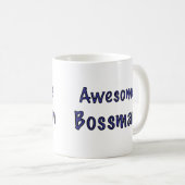 素晴らしいBossman コーヒーマグカップ (正面右)