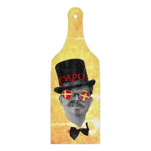 素晴らしいCAPOガラス製切断面まな板 カッティングボード (正面)