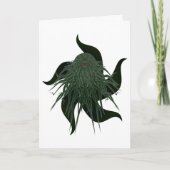 素晴らしいCthulhuのカスタマイズ可能な挨拶状 カード (正面)