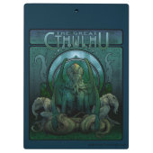 素晴らしいCthulhu (アールヌーボー) クリップボード (裏面)
